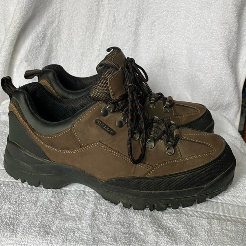 Earth Shoe Mens Size 9‎ Lace Up Leather Uppers Brown GrandpaCore
